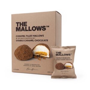 Caramel Filled Mallows Double caramel The Mallows Marshmallows chokolade karamel Skumfiduser med karamel fyld Emma Bulow