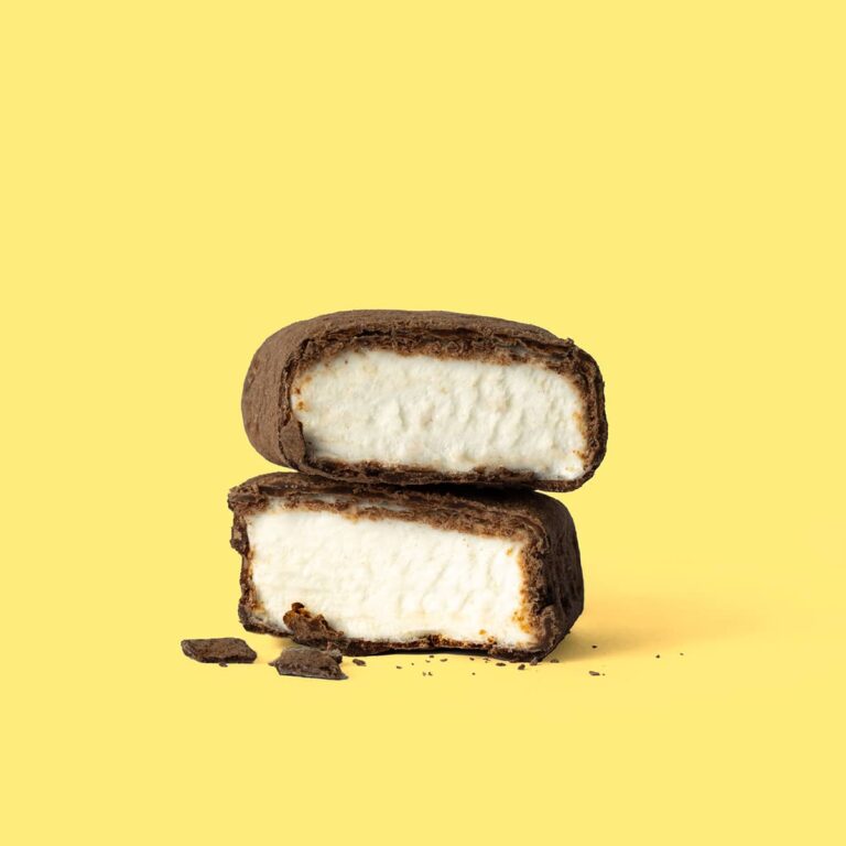 Intense Banana organic close up Vanilla Marshmallows the mallows økologiske skumfiduser Skumfiduser vanilje the mallows limited emma bulow