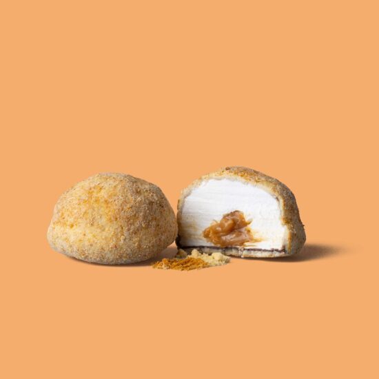 White Chocolate caramel filled mallows hvid chokolade passion fruit havtorn seabuckthorn skumfiduser gourmet marshmallows