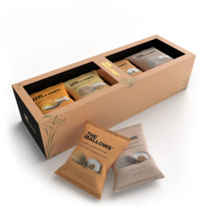 Spring Caramel Filled Mallows Gift box marshmallows caramel b2b gave gift
