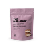 The Mallows gourmet skumfiduser lakrids belgisk mælke chokolade og lakridspulver lakridsgranulat marshmallows belgian milk chocolate liquorice fra Emma Bülow