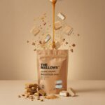 The Mallows pose golden caramel gourmet marshmallows skumfiduser karamel salt dulce chokolade fra Emma Bülow Marshmallows caramel salted dulce chocolate Maldon sea salt