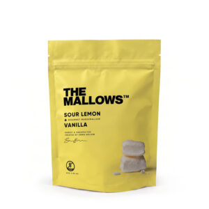 Sour lemon chewy gourmet skumfiduser mallows citron citrus syrlig gourmet Danmark marshmallows Denmark