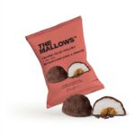 Dark Chocolate caramel filled mallows mørk chokolade orange appelsin skumfiduser gourmet marshmallows box