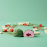 Strawberry Filled Mallows Box White Choc + watermelon Mallows Jordbærfyldte skumfiduser hvid chokolade vandmelon marshmallows Emma Bülow Table